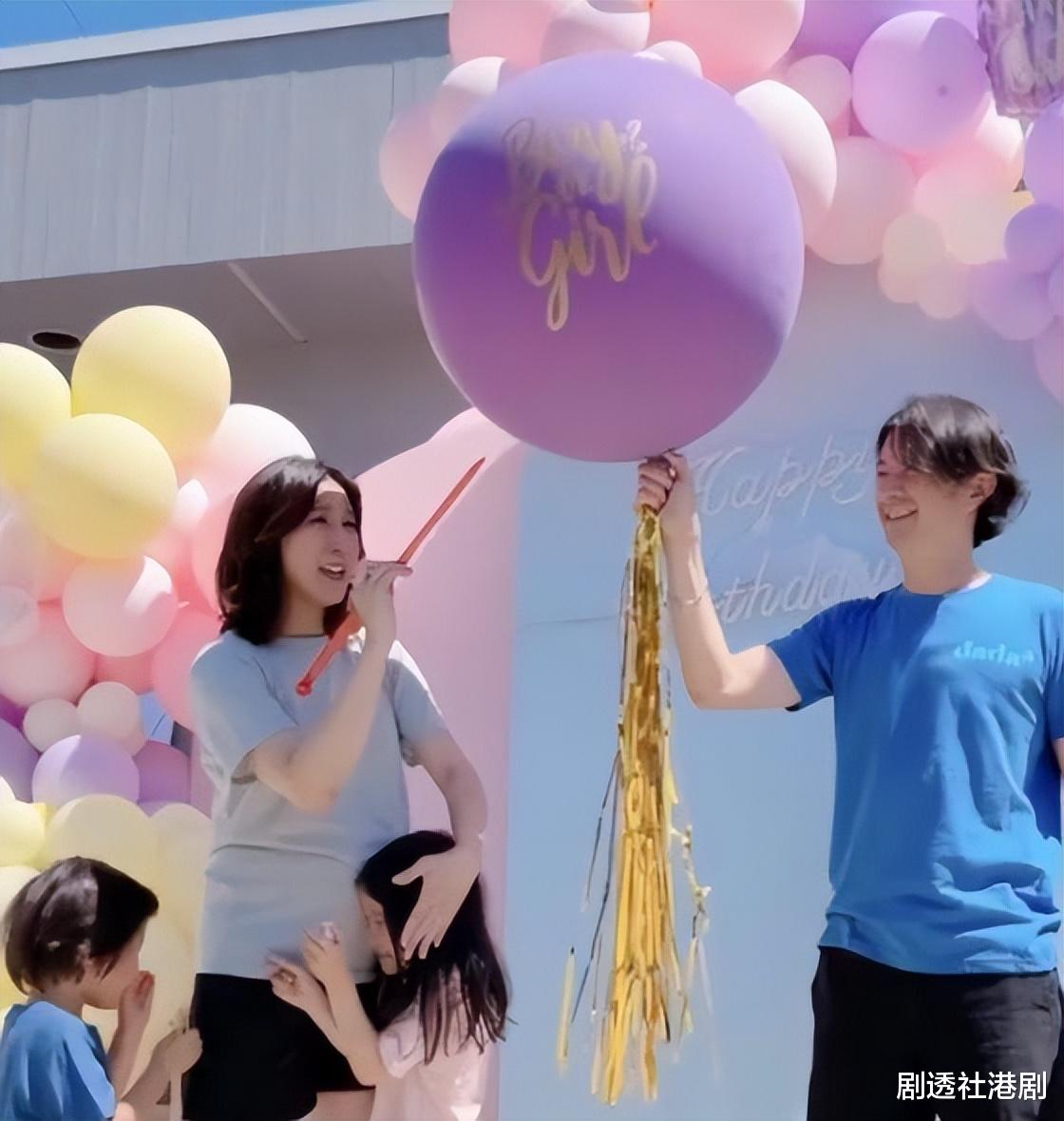 钟嘉欣|恭喜！TVB前当家花旦官宣腹中三胎性别，怀孕七个月状态更胜从前