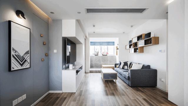 78平两居室小户型，设计上脑洞大开，三分离卫生间，更实用