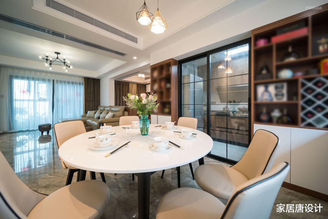 多变的空间,126平打造成完美4+1房!赋予家更多的意义