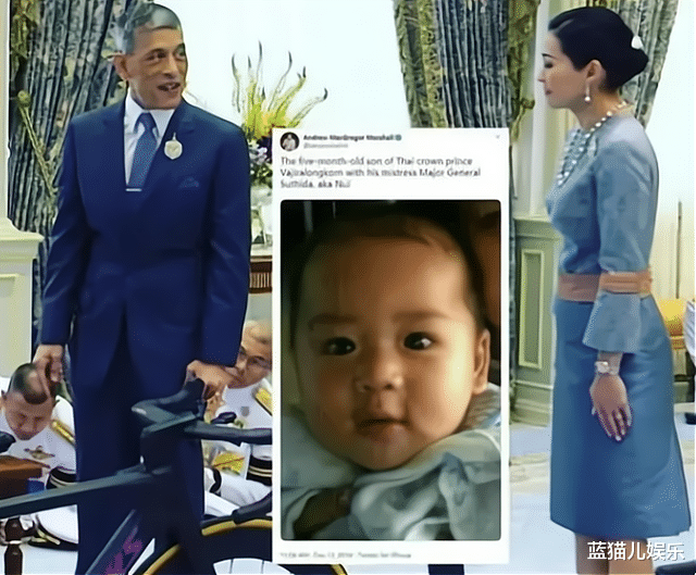 王储|西拉米荣登曼谷新年挂历,怀抱子嗣惊喜出镜,16岁准王储功不可没