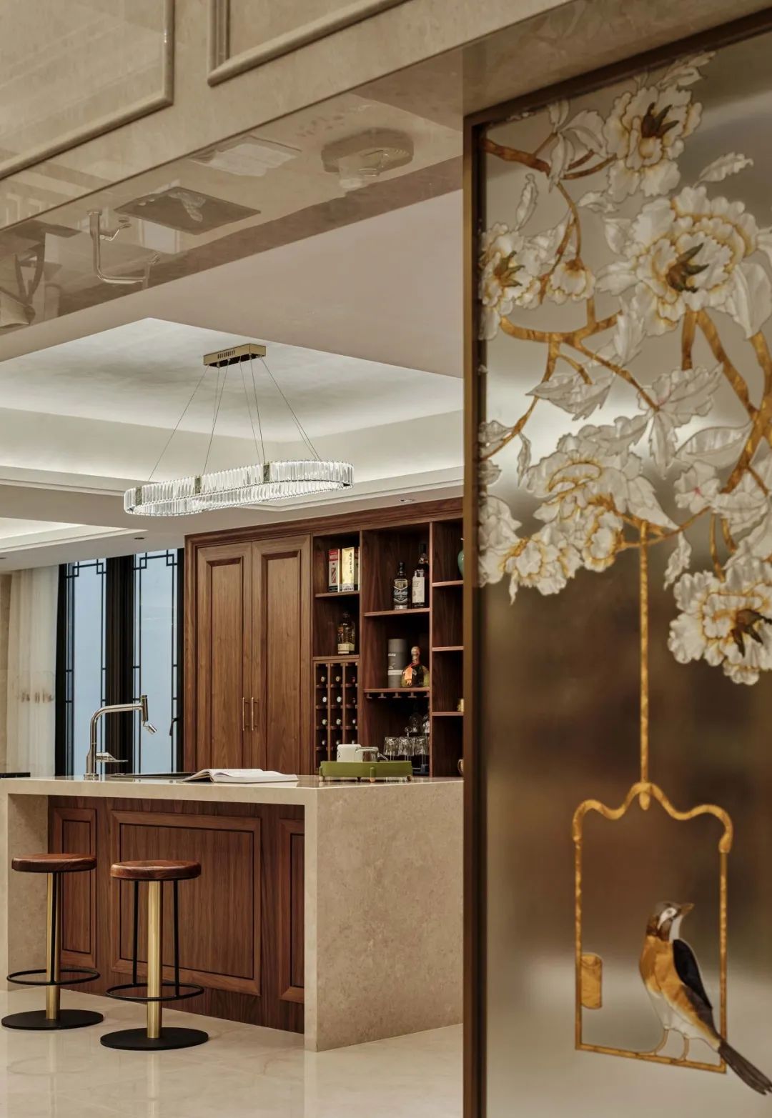 400㎡新中式丨典雅气质,打造舒适的家居生活空间!