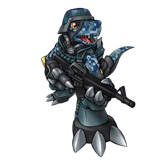 战斗暴龙兽|D旋团的超级兵器,其外形是不是以战斗暴龙兽为蓝本呢