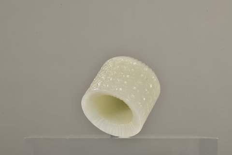 玉扳指|清代 和田玉扳指