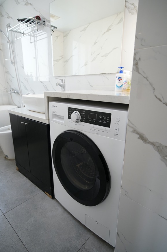 日立|厚衣服不愁洗烘—日立BD-D80CVE 90℃筒清洁洗烘一体机