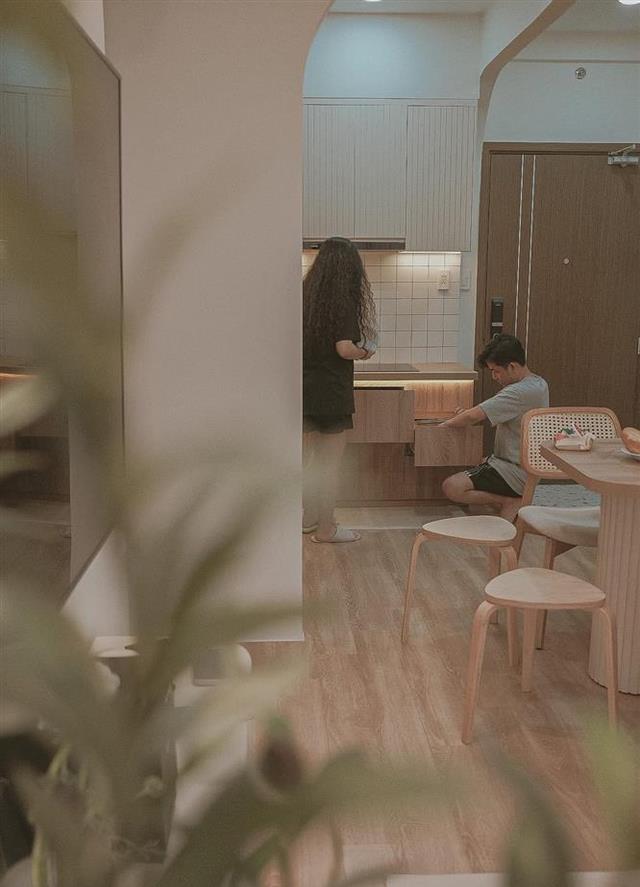 租房3年等到有娃才买房,温馨舒适,装修前后花费10万也算值了