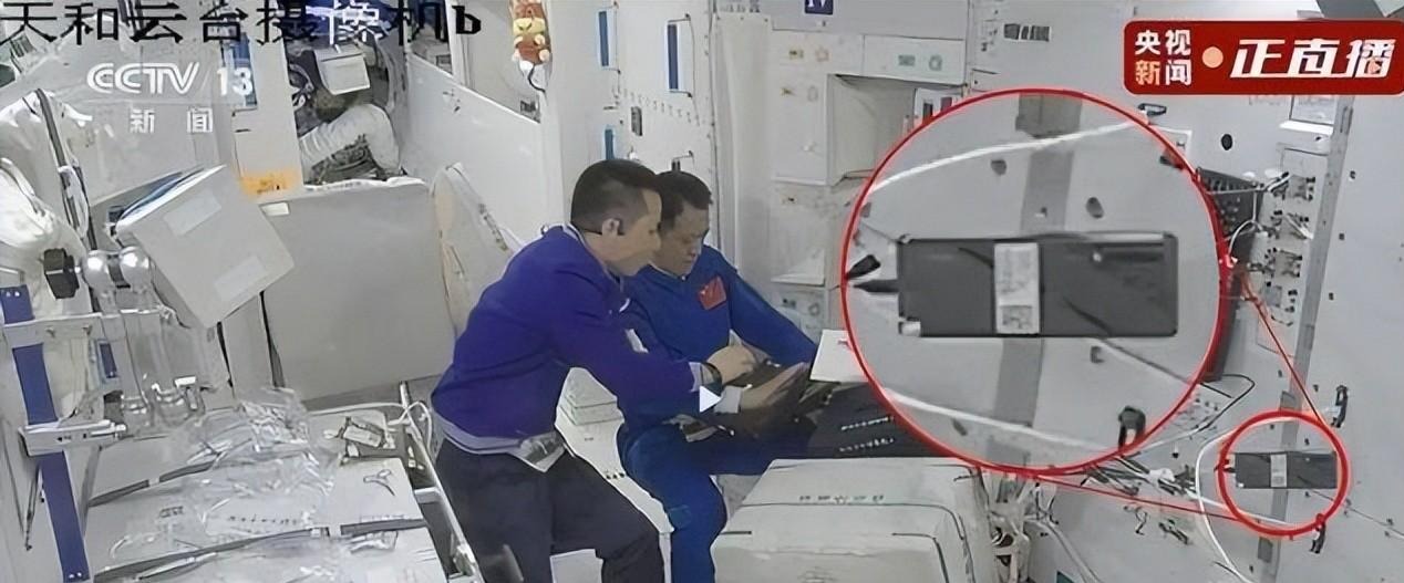 太壮观了!我国空间站三舱组合体动图欣赏,用手机拍会更清楚?