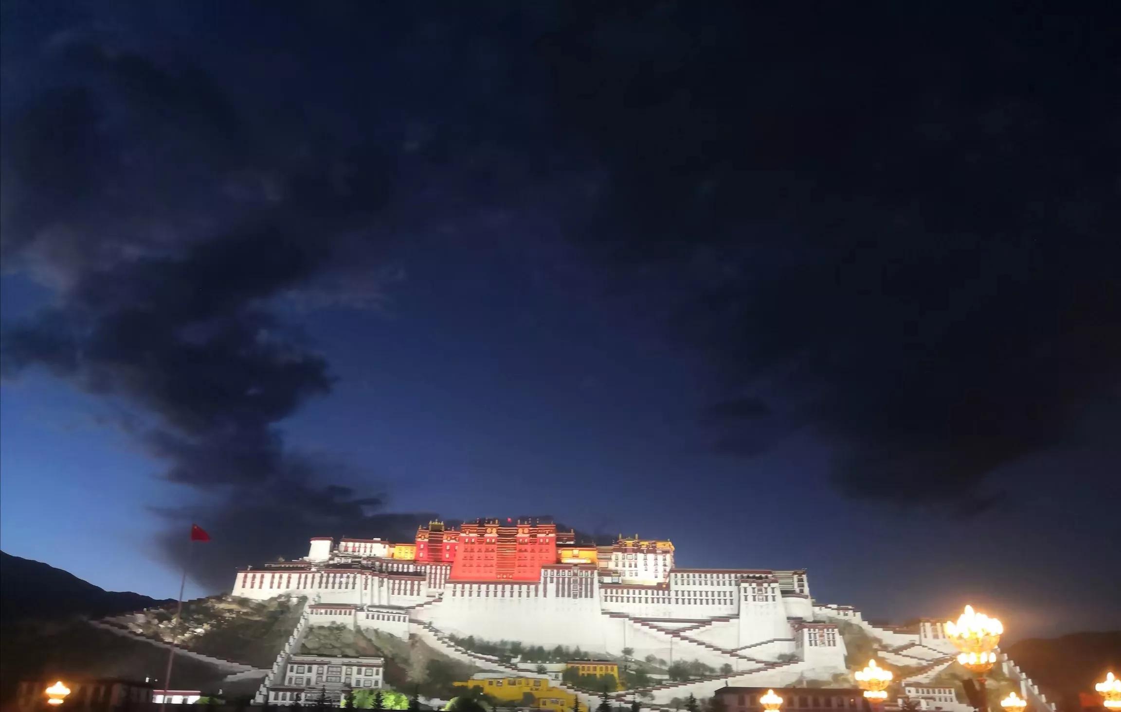昭苏|西藏记忆之布达拉宫夜景