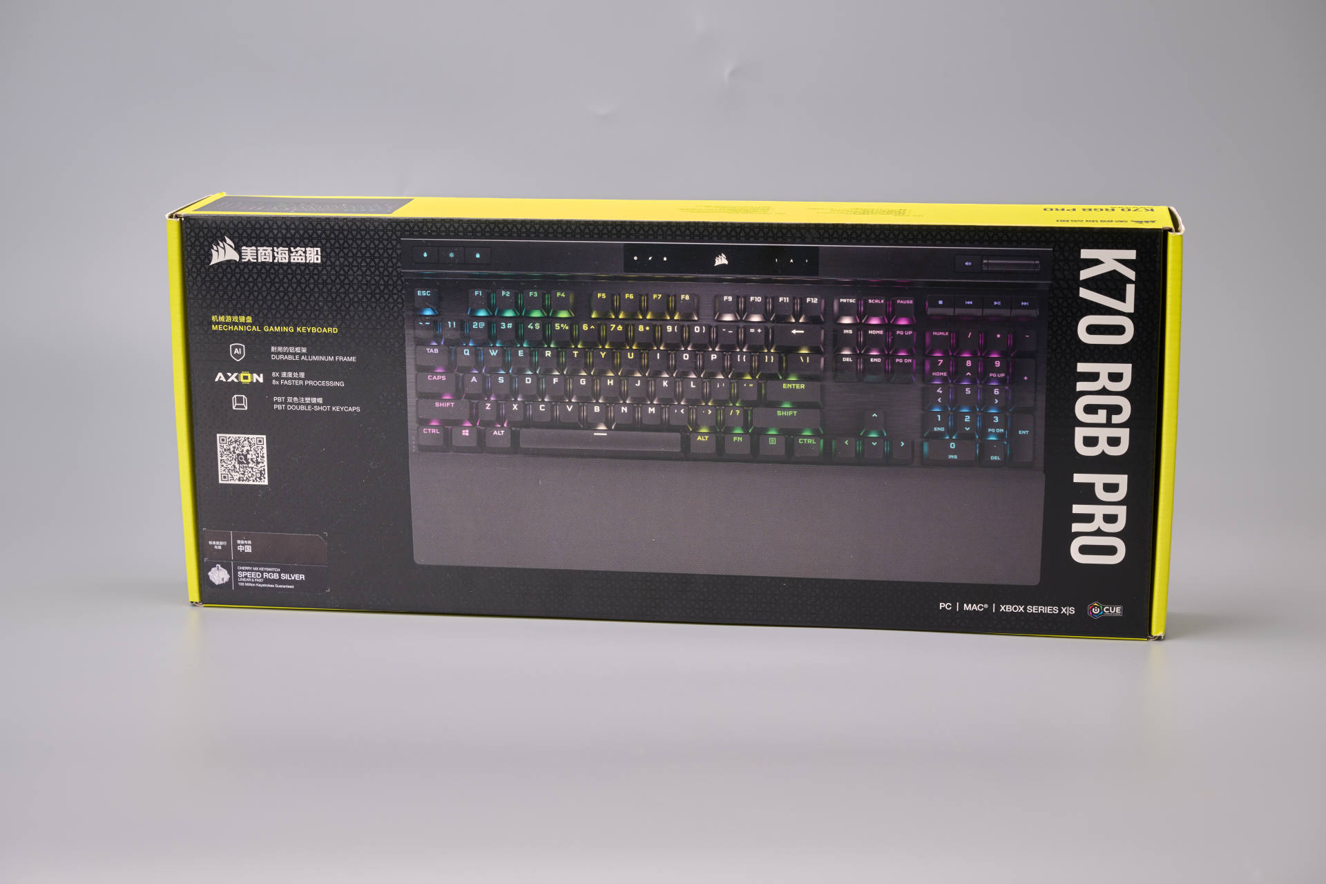 bilibili|PBT键帽8K回报率,海盗船K70PRO开箱