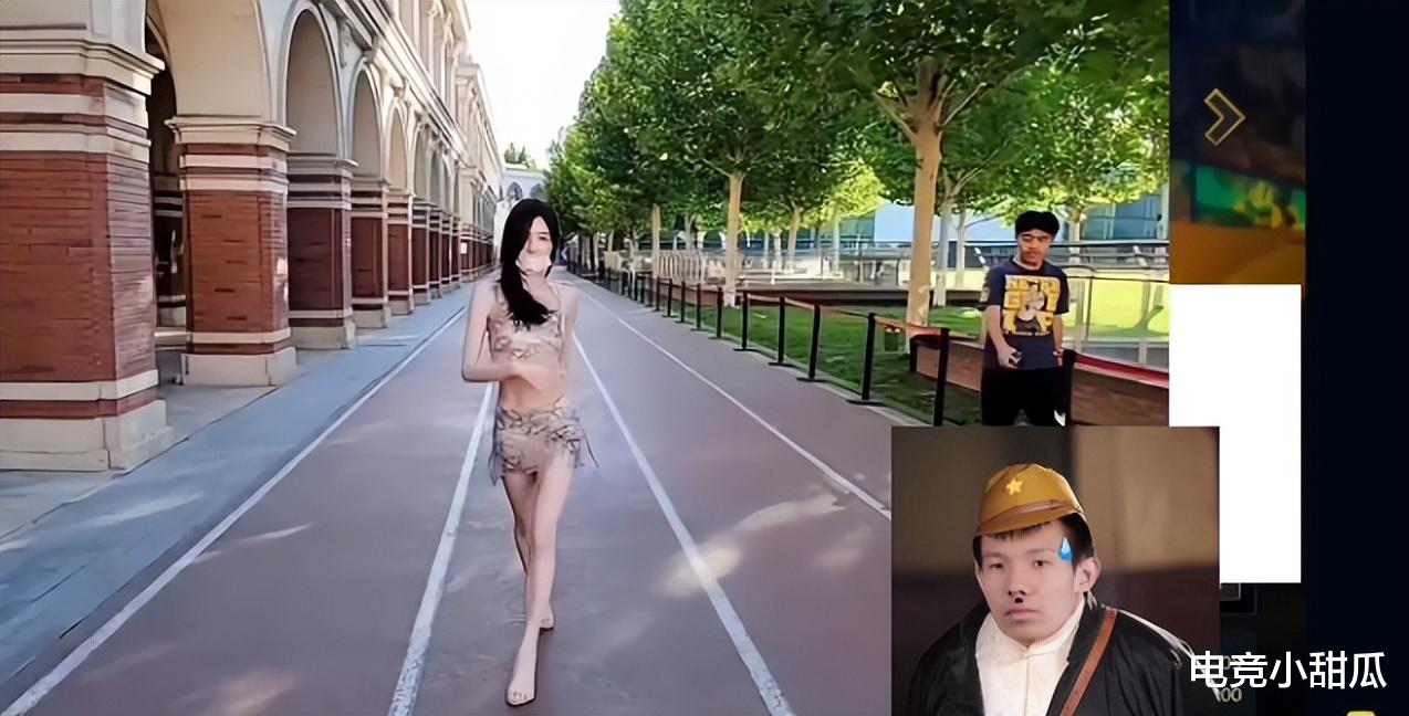 坏空空社交天花板,街边跳舞路人看呆了,网友起哄张导:好好把握