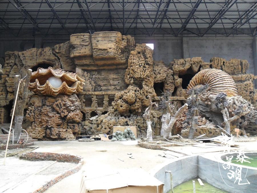 五分硬币|直塑假山塑石成品能有多出神入化?看了便知