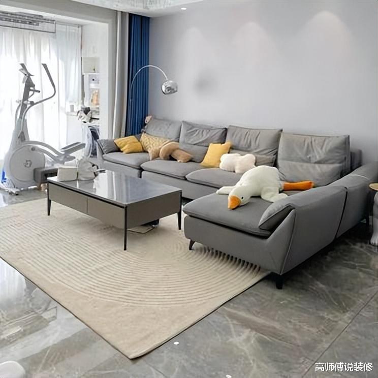 125平三房两厅,简约风的装修效果,邻居都夸赞!