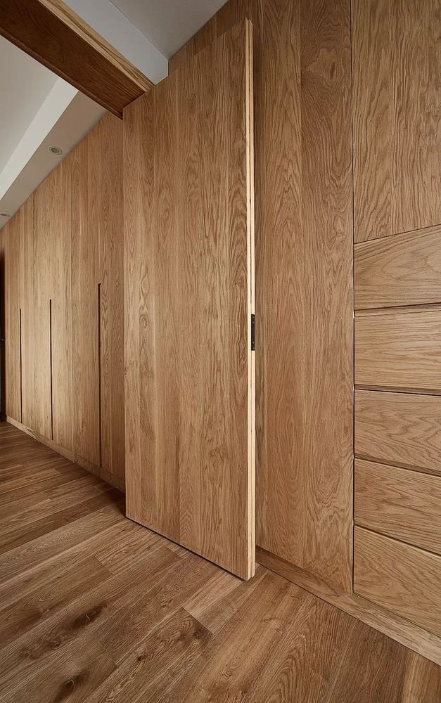 138平原木风新房,全屋实木打造新中式