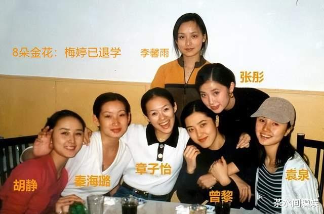 |同是中戏96班八大金钗，把章子怡和胡静放在一起，差距就出来了