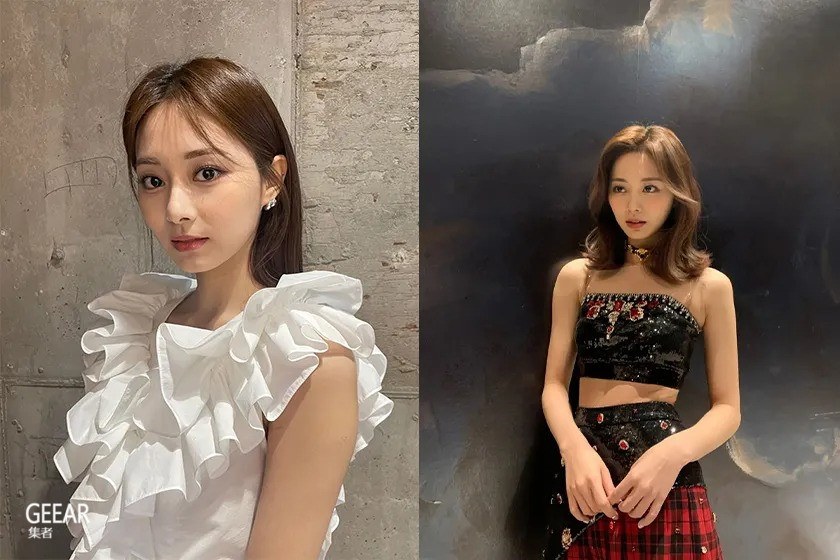 周子瑜换上轻盈梦幻的新发色迎接初夏！