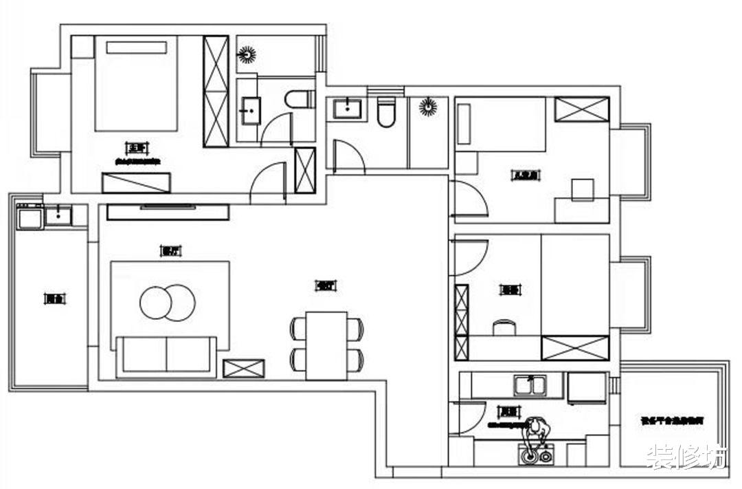 北欧风的新家，用色彩去勾勒空间，展现极简风的魅力