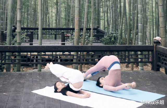 黄奕|44岁黄奕妇女节晒健身照，倒立下腰力量感爆棚，满脸香汗素颜超赞