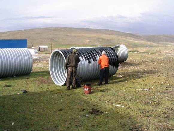 钢波纹涵管整装波纹涵管施工工艺