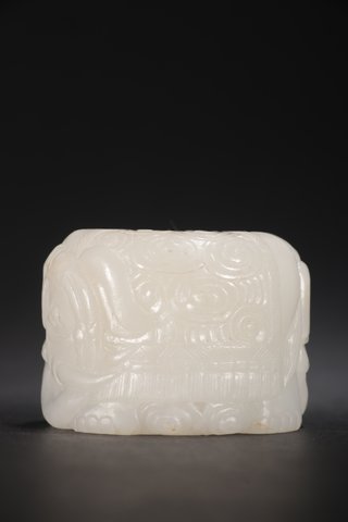 |旧藏-和田玉太平有象扳指把玩件