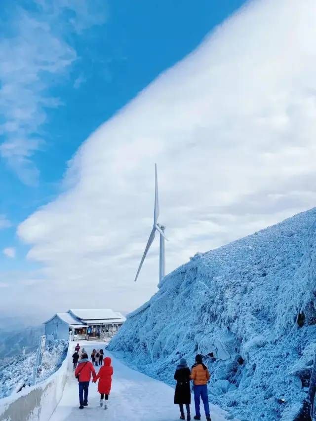 衡山|遇见云冰山云海雾凇，漫步千年零陵古城