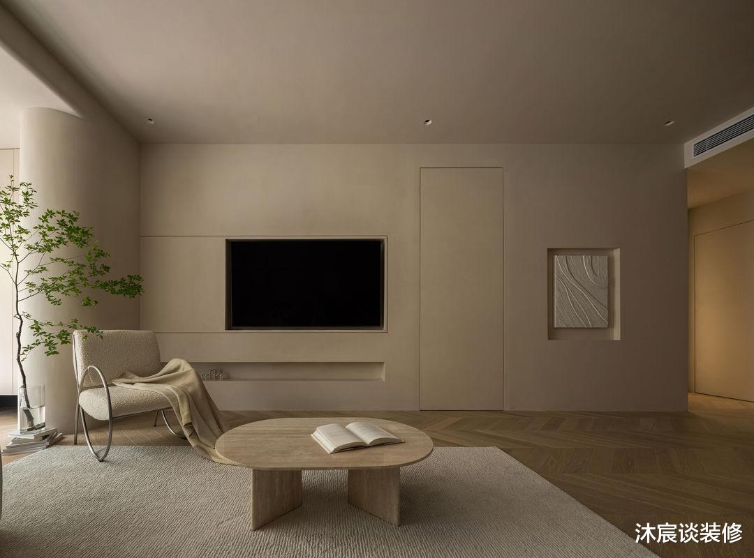 南京姑娘买下100㎡二手房,用水泥打造极简“豪宅”,氛围很治愈