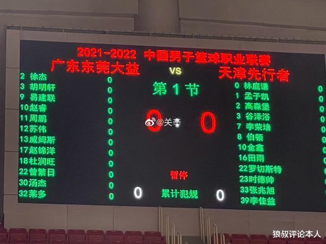 广东男篮|官方！广东季后赛揭幕战12人名单出炉，6后卫阵容出炉，杜锋奇招