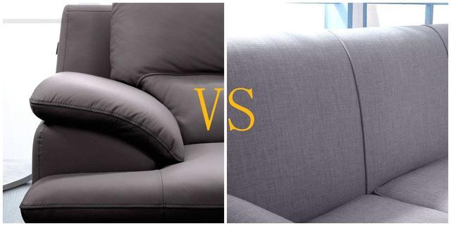 买沙发，到底选“皮的”还是“布艺”？对比一下就不难选