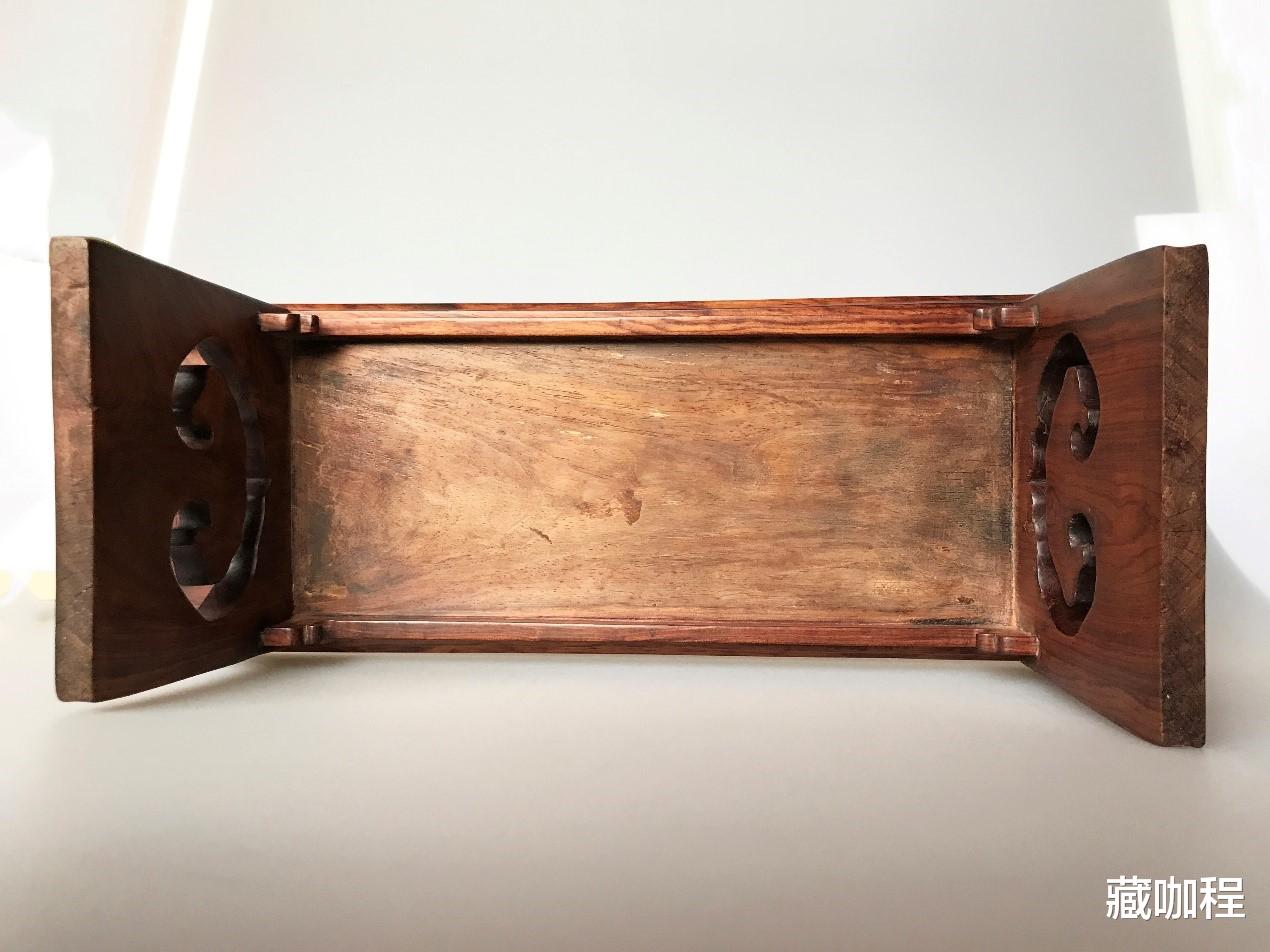 |费工比费料更难得，黄花梨灵芝纹翘头案小器大做