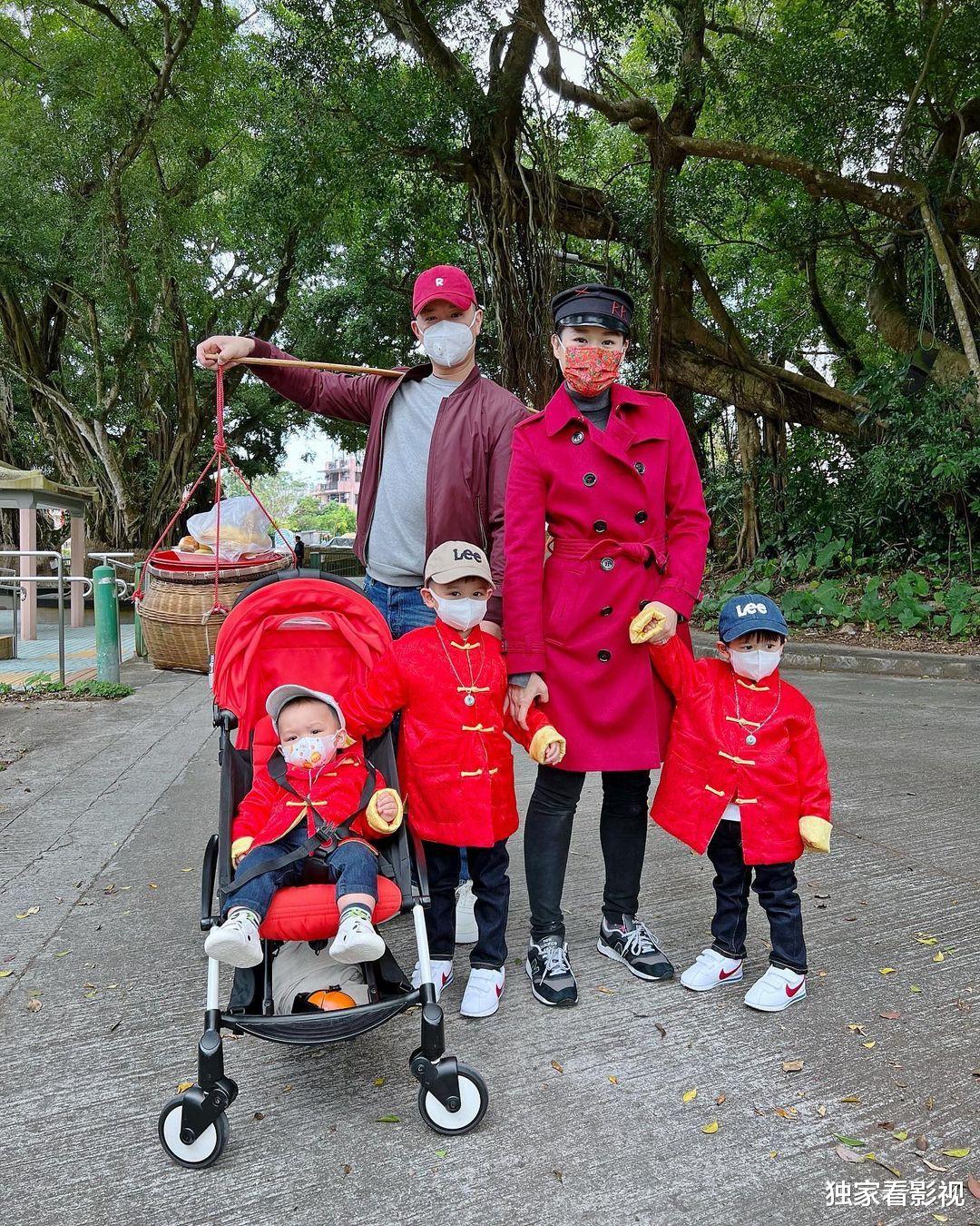 胡杏儿|42岁胡杏儿为老公庆生,嫁给爱情、5年生3子,却因白发惹眼被心疼