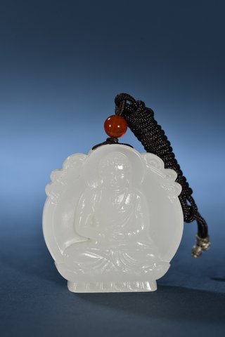 和田玉籽料|和田玉籽料玉佛挂件