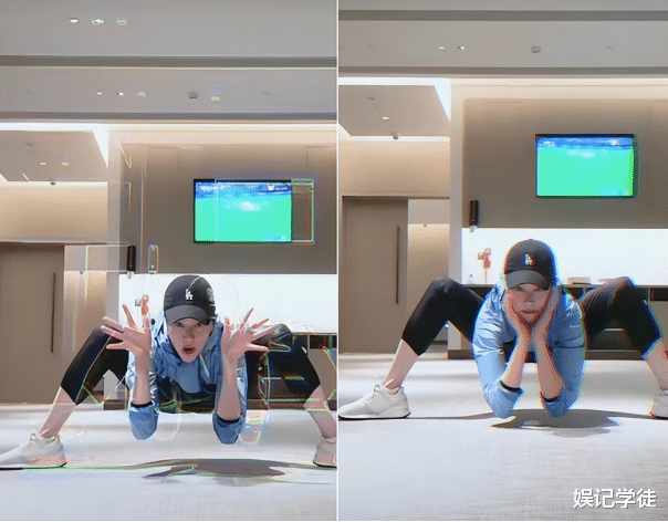 左小青|44岁左小青豪宅内做瑜伽，身体柔韧性不输当年，轻松做出一字马