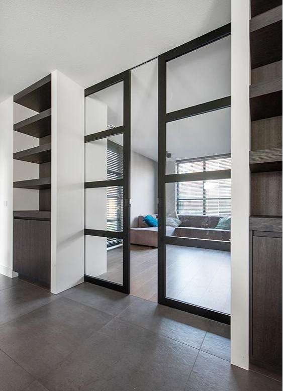 但凡我早点知道这种隔断方式,家里玻璃拉门就隐藏了!好用颜值高