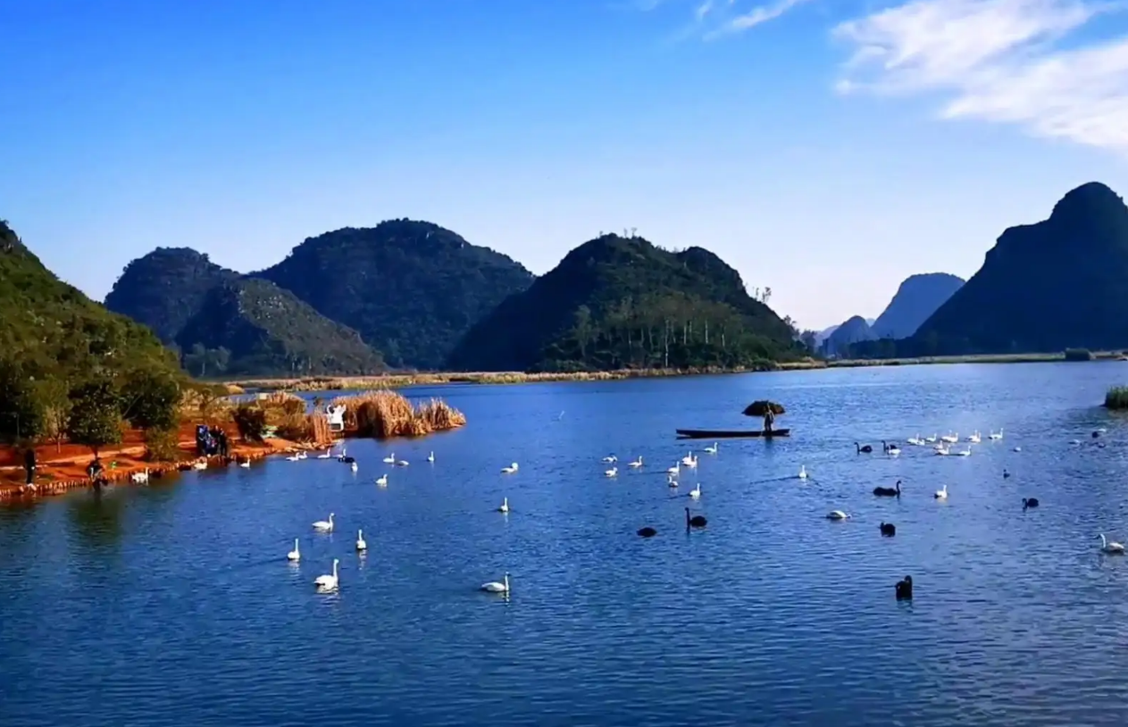 普者黑|文山的景色很美，如诗如画，快来看看吧！