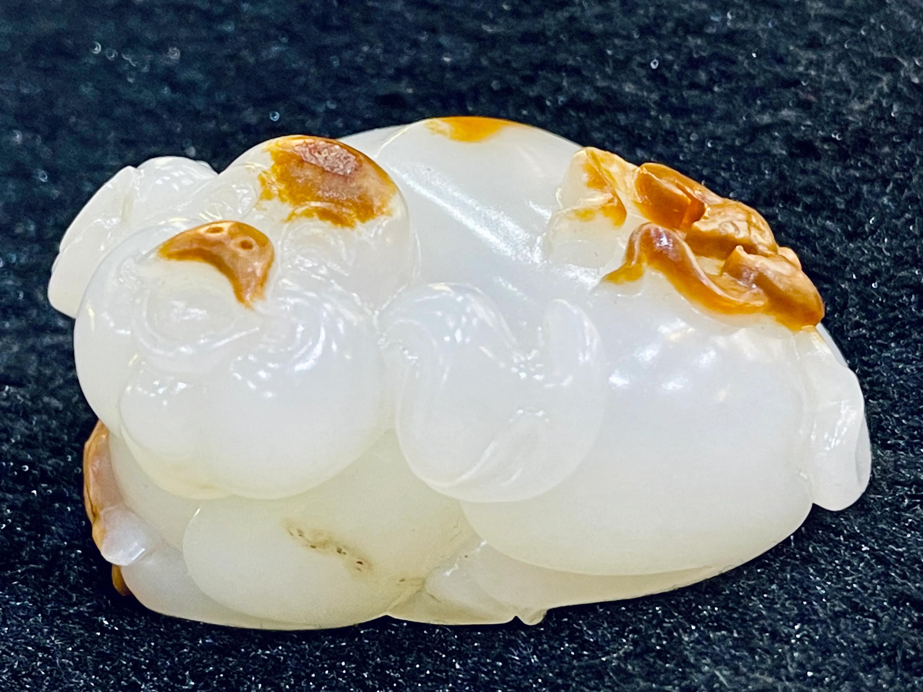 雕刻|俄料无好料?和田玉俄籽“福猪”!