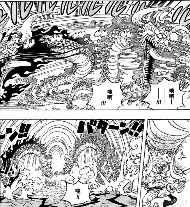 路飞|路飞5档战斗力爆表！揍得凯多怀疑人生！