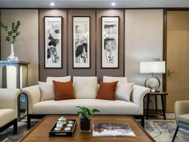 130平中式风时尚与优雅并存,谁说中式只是老年人的专属