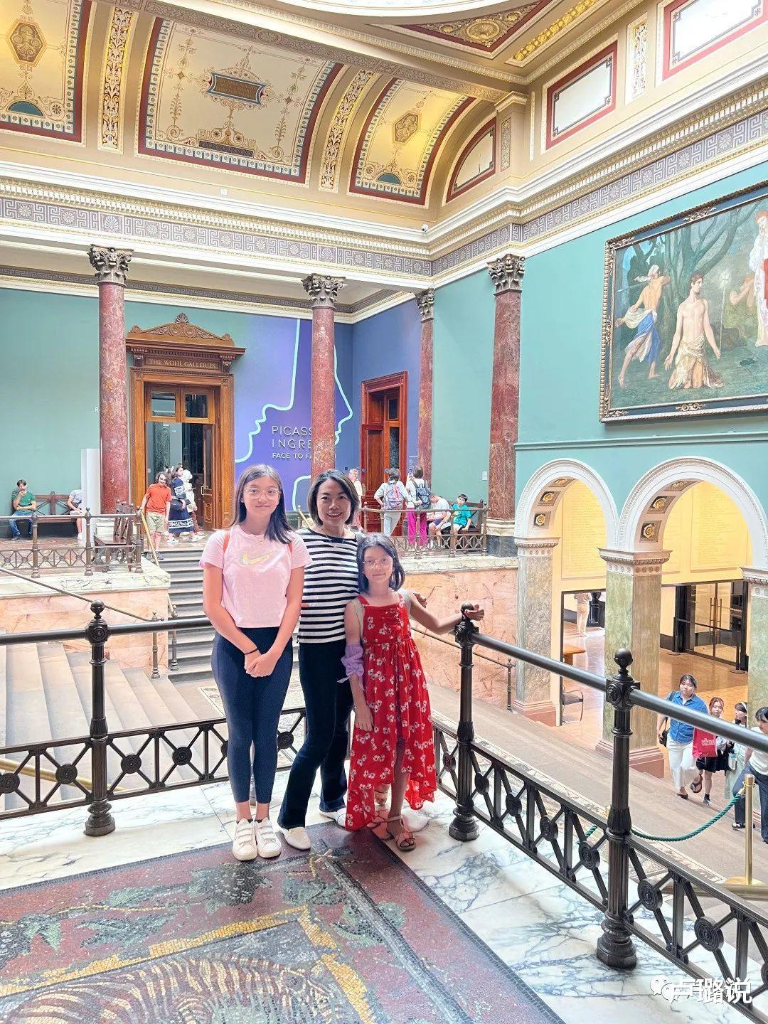美术馆|“为了30年前的心愿，我终于拖家带口来了伦敦！”