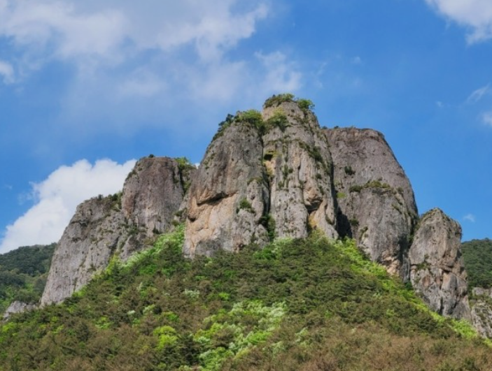 尧山|不同时间的风景 韩国的“地质教科书\周王山