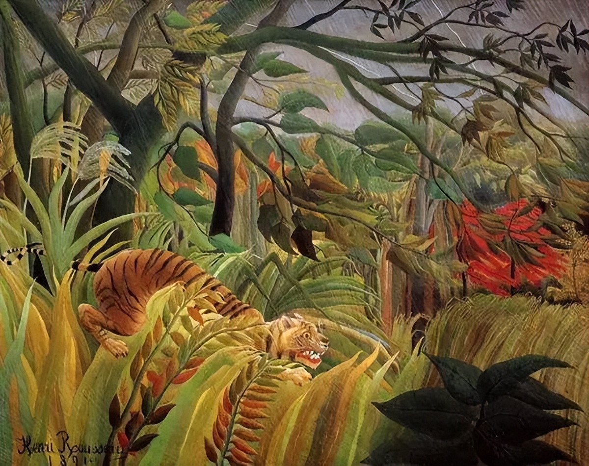 梦幻森林风景油画作品|法国画家卢梭 - 文化资讯(主打网)