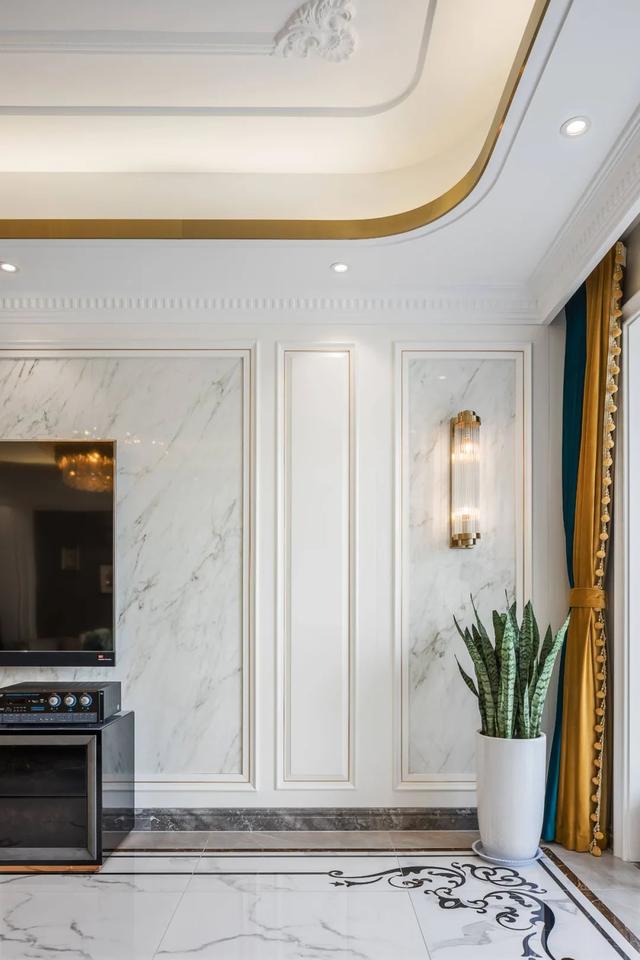 206㎡现代轻奢，华丽的高级质感，优雅的舒适空间