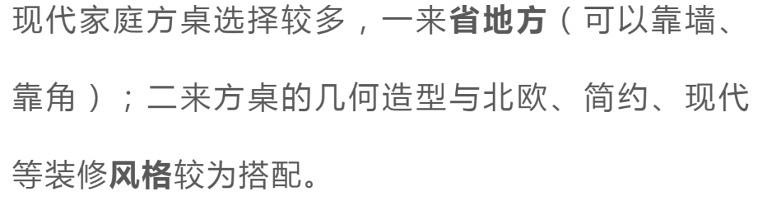 餐桌到底选方还是圆？可千万别买错了！