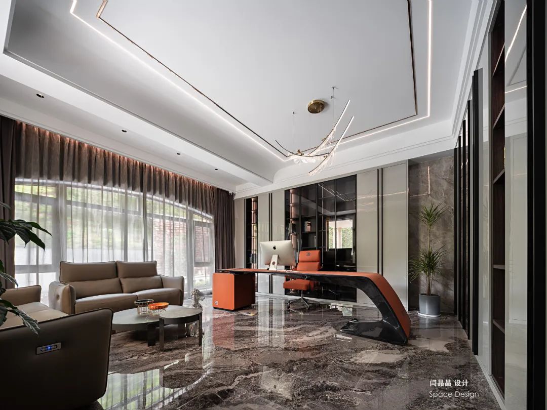 大咖设计|桂林杰特装饰闫晶晶案例欣赏 轻奢风独栋别墅实景