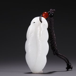 和田玉籽料|旧藏·和田玉籽料一夜来宝挂件