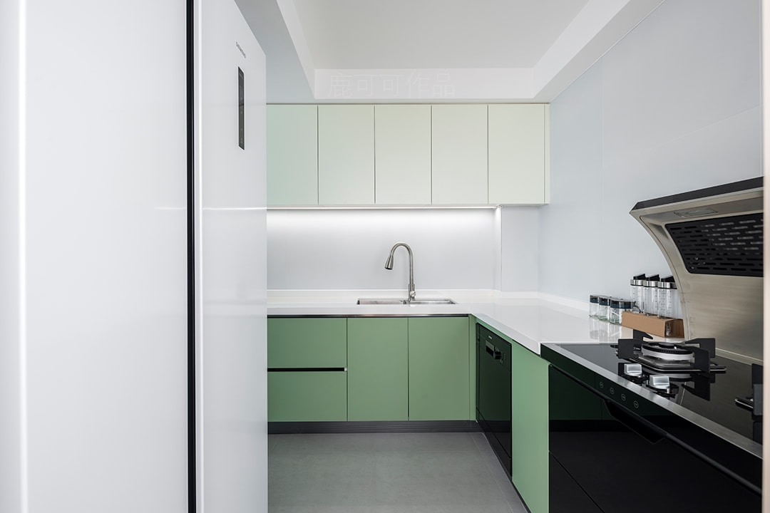 100㎡三室小家装修,下沉式玄关、客厅,看完想拆房