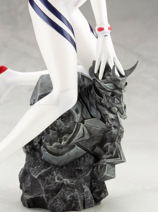 手办|EVA明日香白色战斗服手办追加官图 经典大s跪姿的女神香香