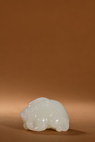 和田玉籽料|和田玉籽料貔貅把件