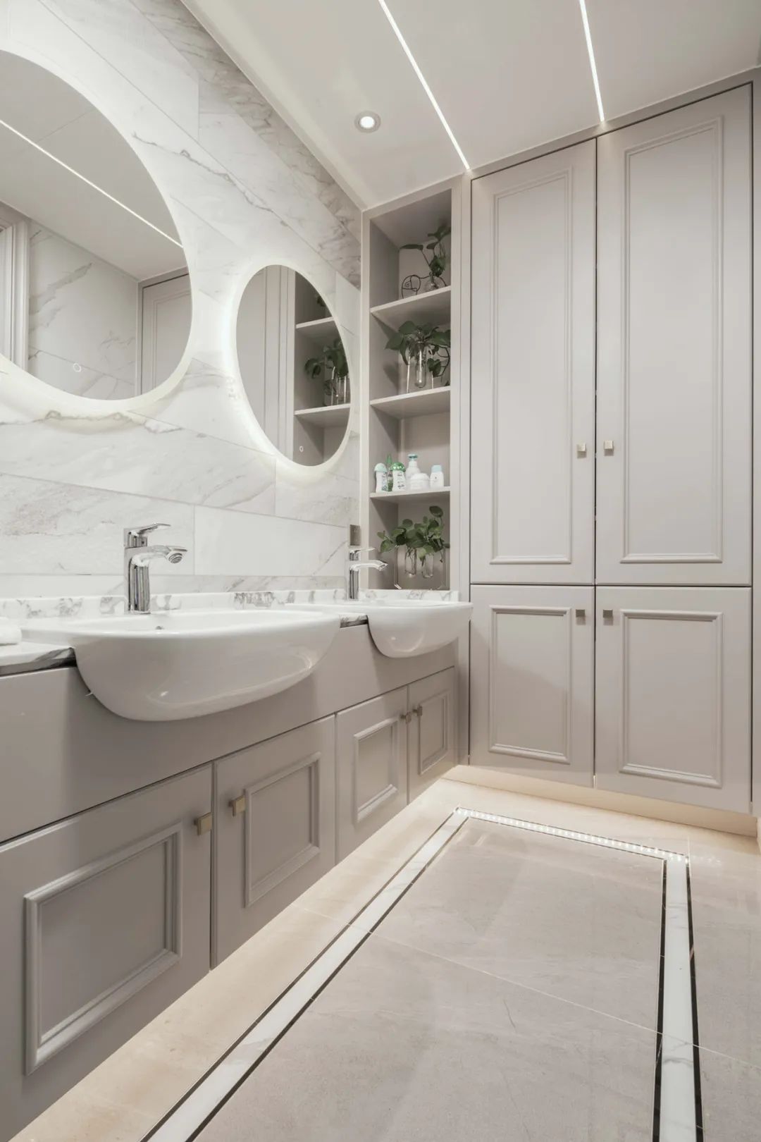 218㎡现代欧式丨都市轻奢,让生活充满仪式感!