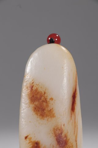 |回流-和田玉原石祥龙纹把件