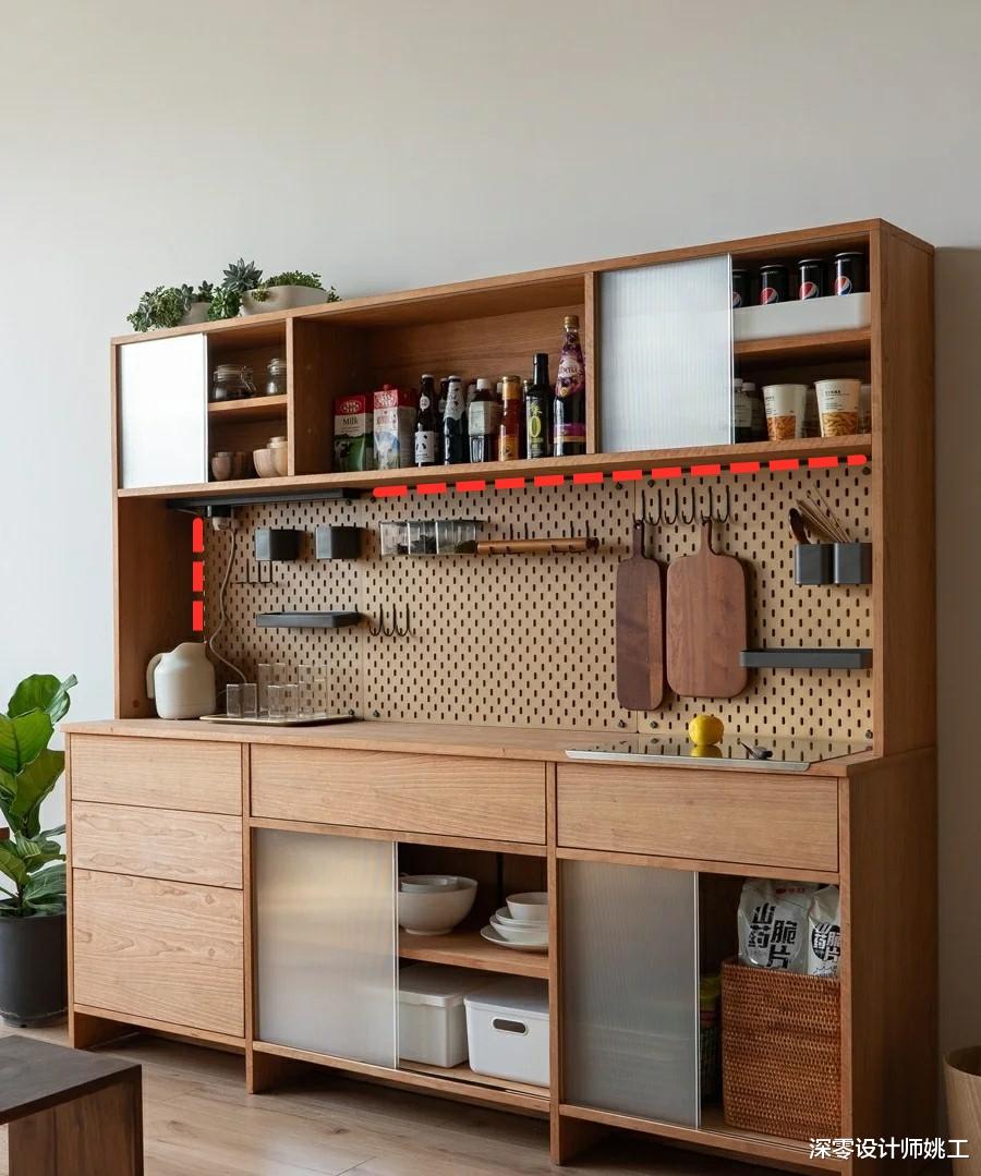 做啥定制柜,费用高还易坏!利用洞洞板做金属衣柜,实用还省钱