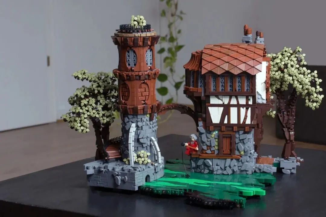 乐高|又见中世纪风格!乐高Ideas作品“浑水垂钓”获得10000票支持