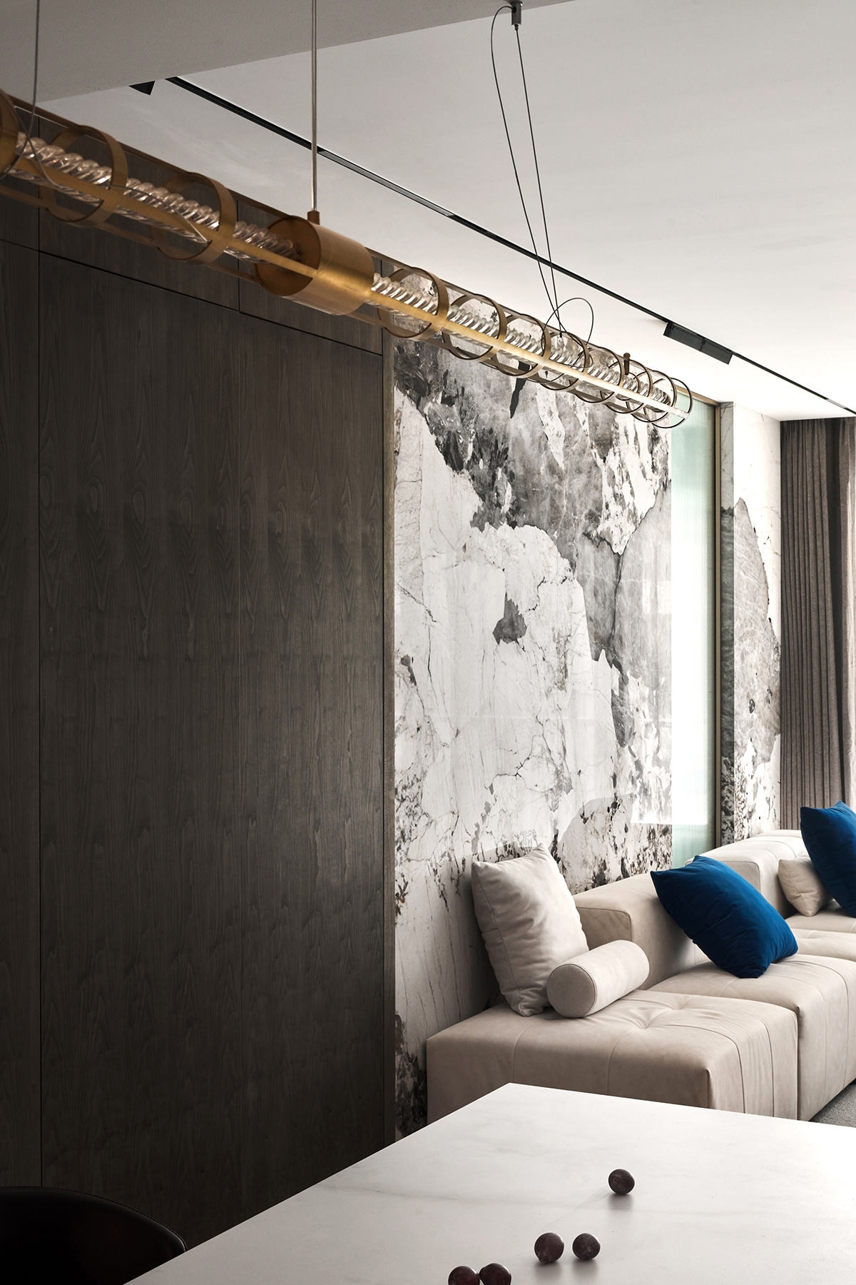 118㎡公寓软装设计,超有设计感!